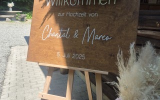 Hochzeitsdekoration bei Boho-Wedding (Foto 4)