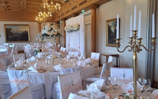 Hochzeitsdekoration bei Schloss Laufen (Foto 19)