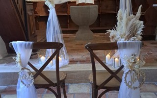 Hochzeitsdekoration bei Boho-Wedding (Foto 21)