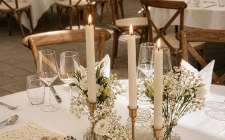 Hochzeitsdekoration bei RESTAURANT Gnadenthal (Foto 1)
