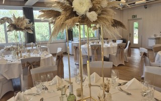 Hochzeitsdekoration bei Quellpark Kundelfingerhof (Foto 8)