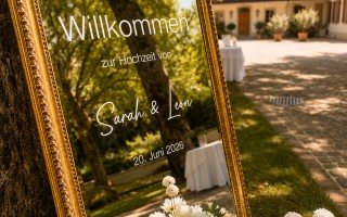 Hochzeitsdekoration bei Hotel Schloss Gerzensee (Foto 6)