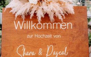 Hochzeitsdekoration bei Boho-Wedding (Foto 7)