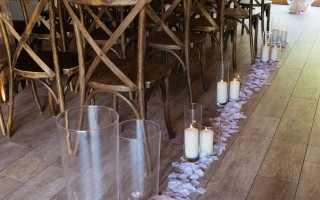 Hochzeitsdekoration bei Heuboden (Foto 4)