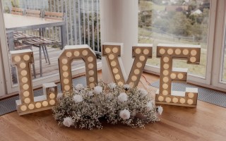 Hochzeitsdekoration bei HOTEL Boldern (Foto 14)