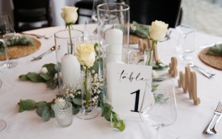 Hochzeitsdekoration bei Heuboden (Foto 7)