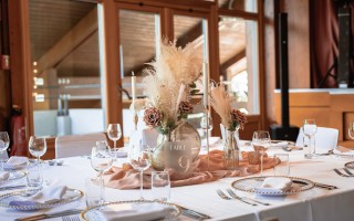 Hochzeitsdekoration bei Boho-Wedding (Foto 31)