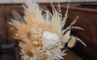 Hochzeitsdekoration bei Boho-Wedding (Foto 20)