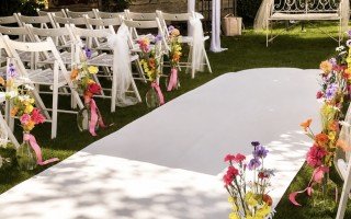 Hochzeitsdekoration bei Eventlocation Maxililian (Foto 7)