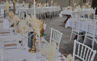 Hochzeitsdekoration bei Boho-Wedding (Foto 24)