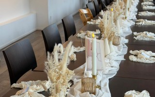 Hochzeitsdekoration bei Boho-Wedding (Foto 8)