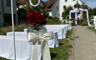 Hochzeitsdekoration bei Gnadenthal (Foto 5)