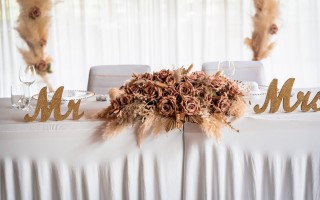 Hochzeitsdekoration bei Boho-Wedding (Foto 28)