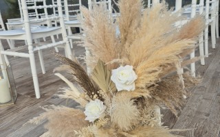 Hochzeitsdekoration bei Quellpark Kundelfingerhof (Foto 2)