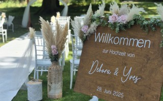 Hochzeitsdekoration bei CASINO BADEN (Foto 1)