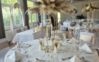 Hochzeitsdekoration bei Quellpark Kundelfingerhof (Foto 6)